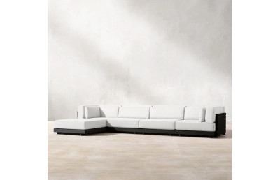 Set mobilier premium din aluminiu, pentru terasa/gradina/balcon, model Kyoto ALFA