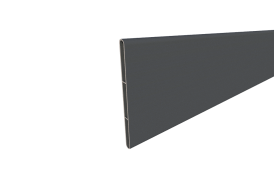 Lamela ovala, Model zeus, 120x8mm, Aluminiu