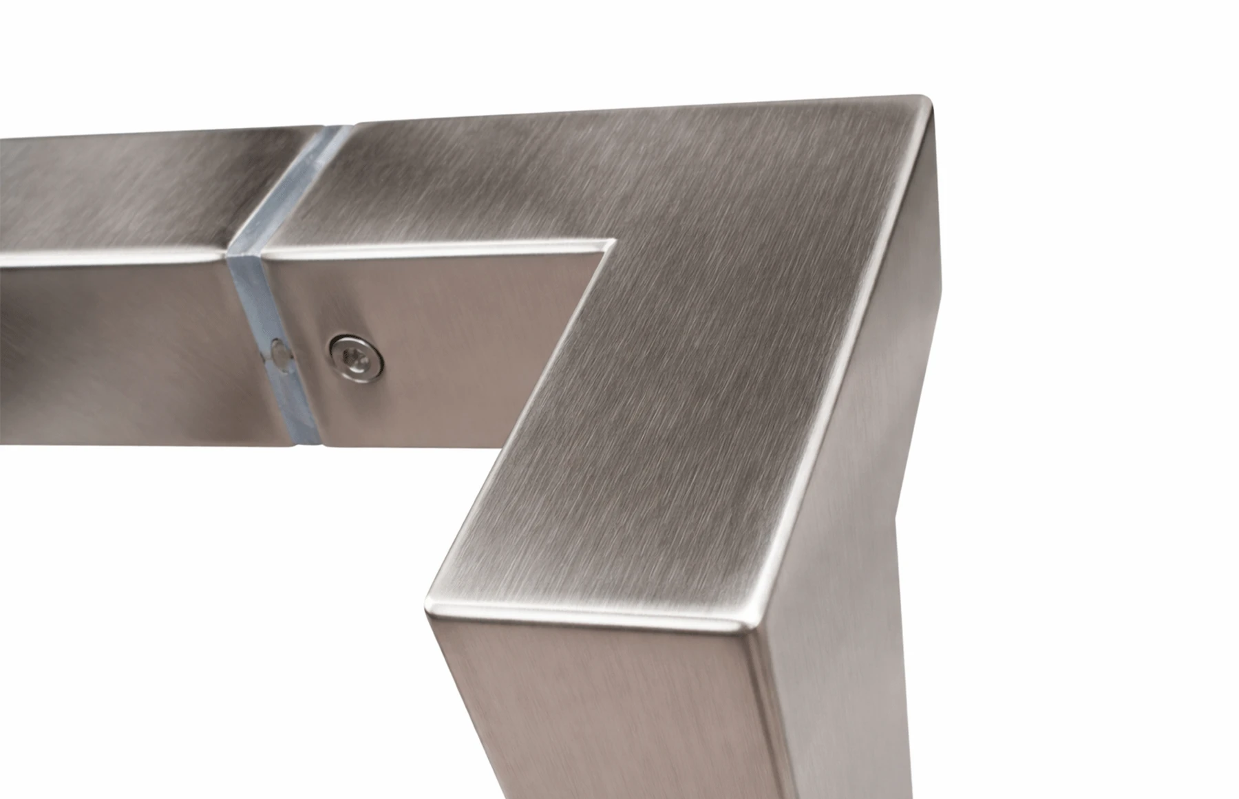 Set mânere poartă inox satinat AISI 316, 38x25 mm