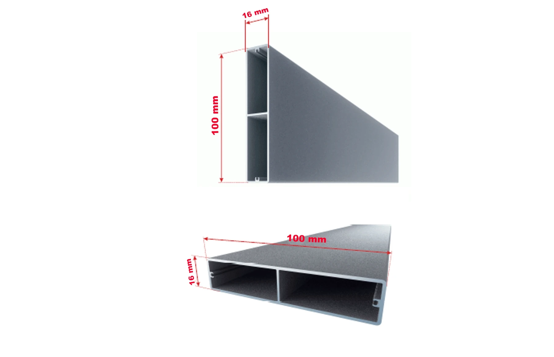Poarta auto batanta aluminiu 4000x1800mm, model Taurus, gri antracit