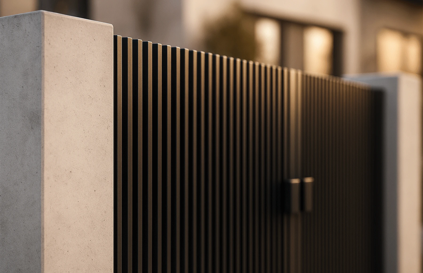 Poarta auto batanta aluminiu 3500x2000mm, model Imperia, gri antracit