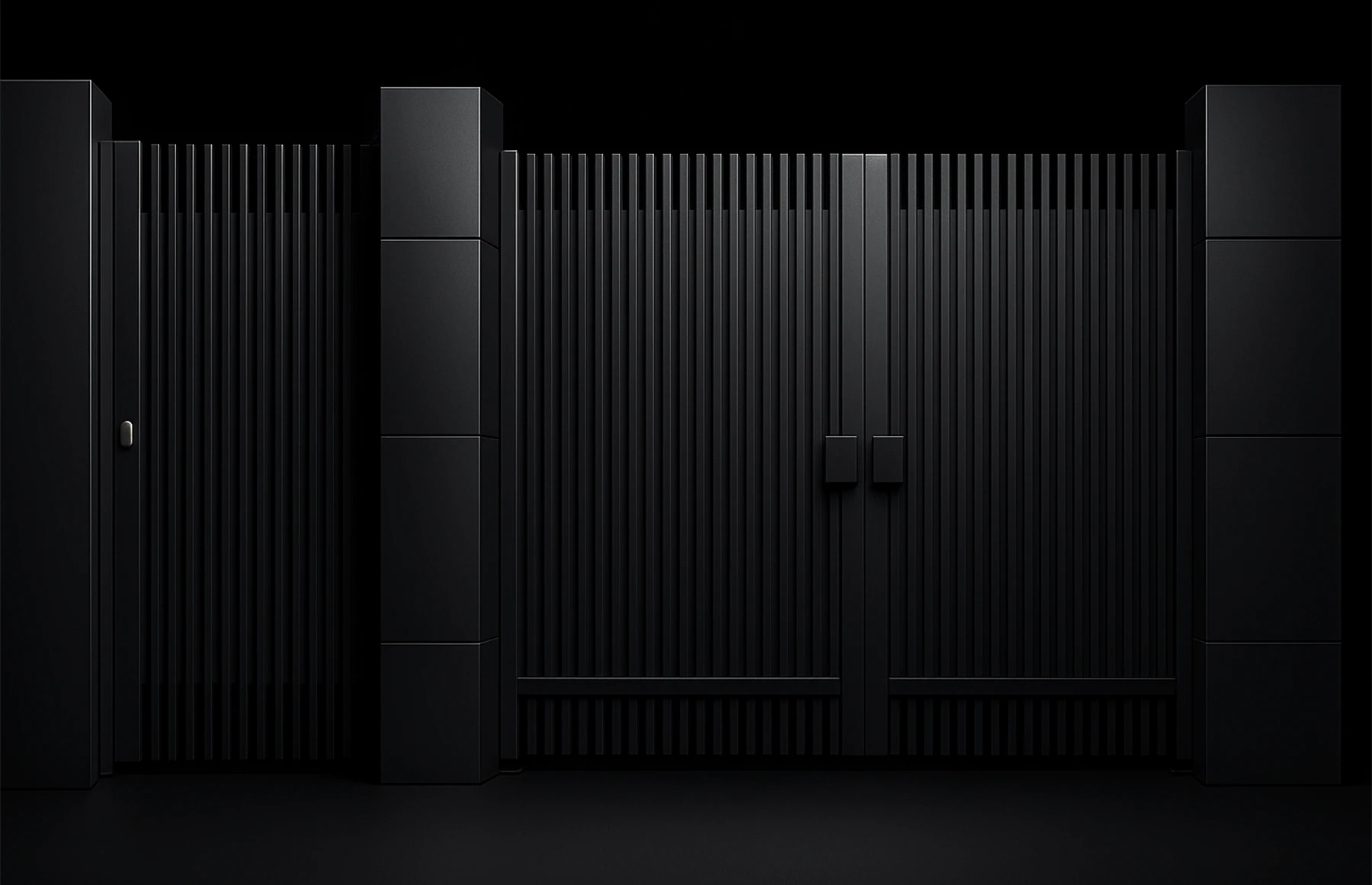 Set porti metalice din aluminiu,model Supernova, gri antracit, Virtuoso Signature Collection