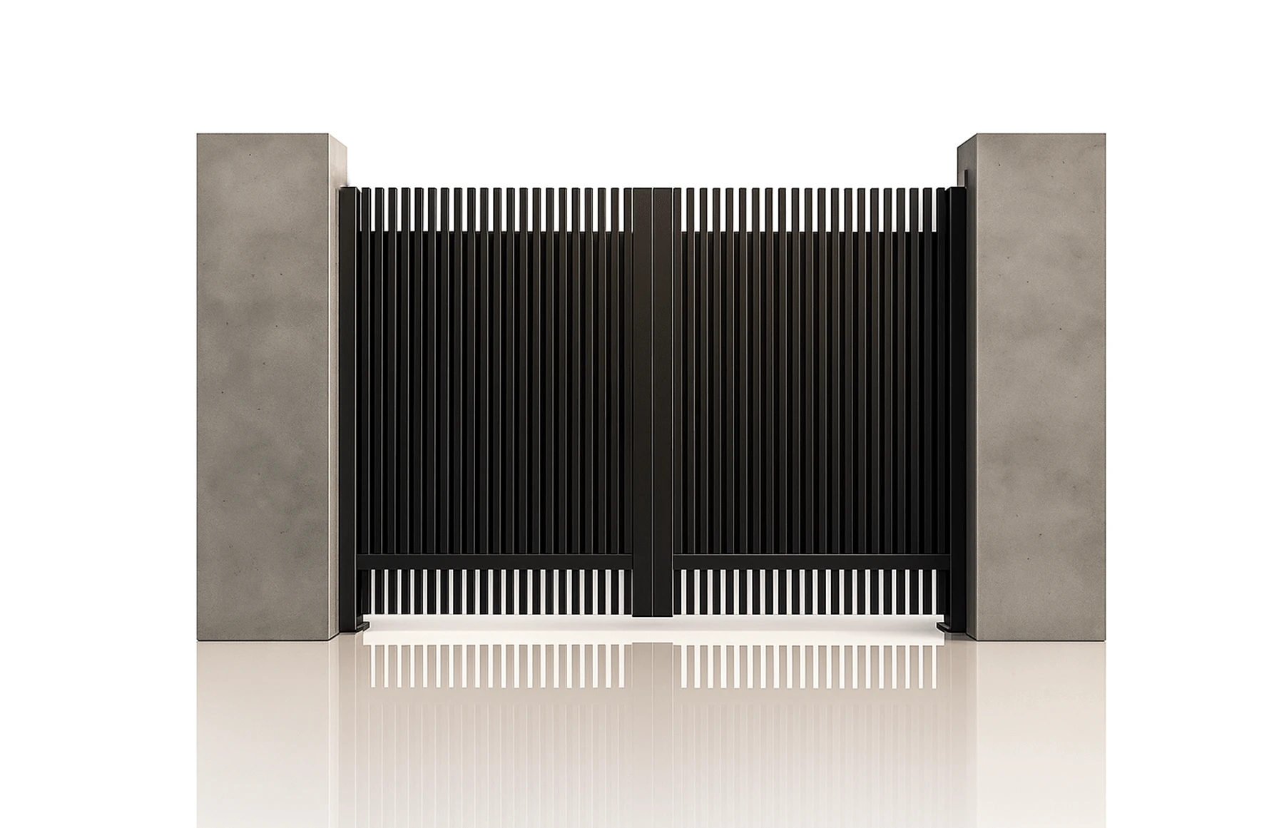 Poarta auto batanta aluminiu 3000x2000mm, model Supernova, gri antracit, Virtuoso Signature Collection