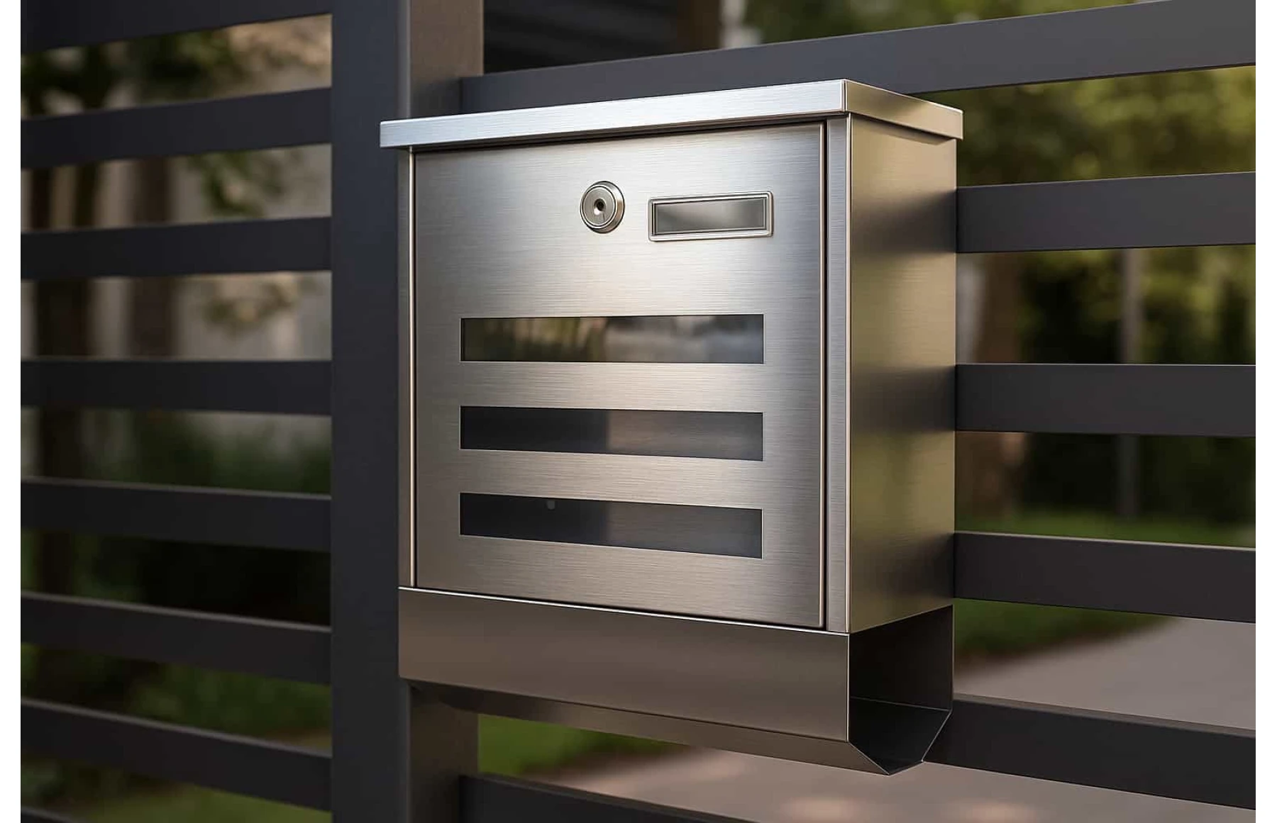Cutie postala Inox, Design Modern, Calitate Premium