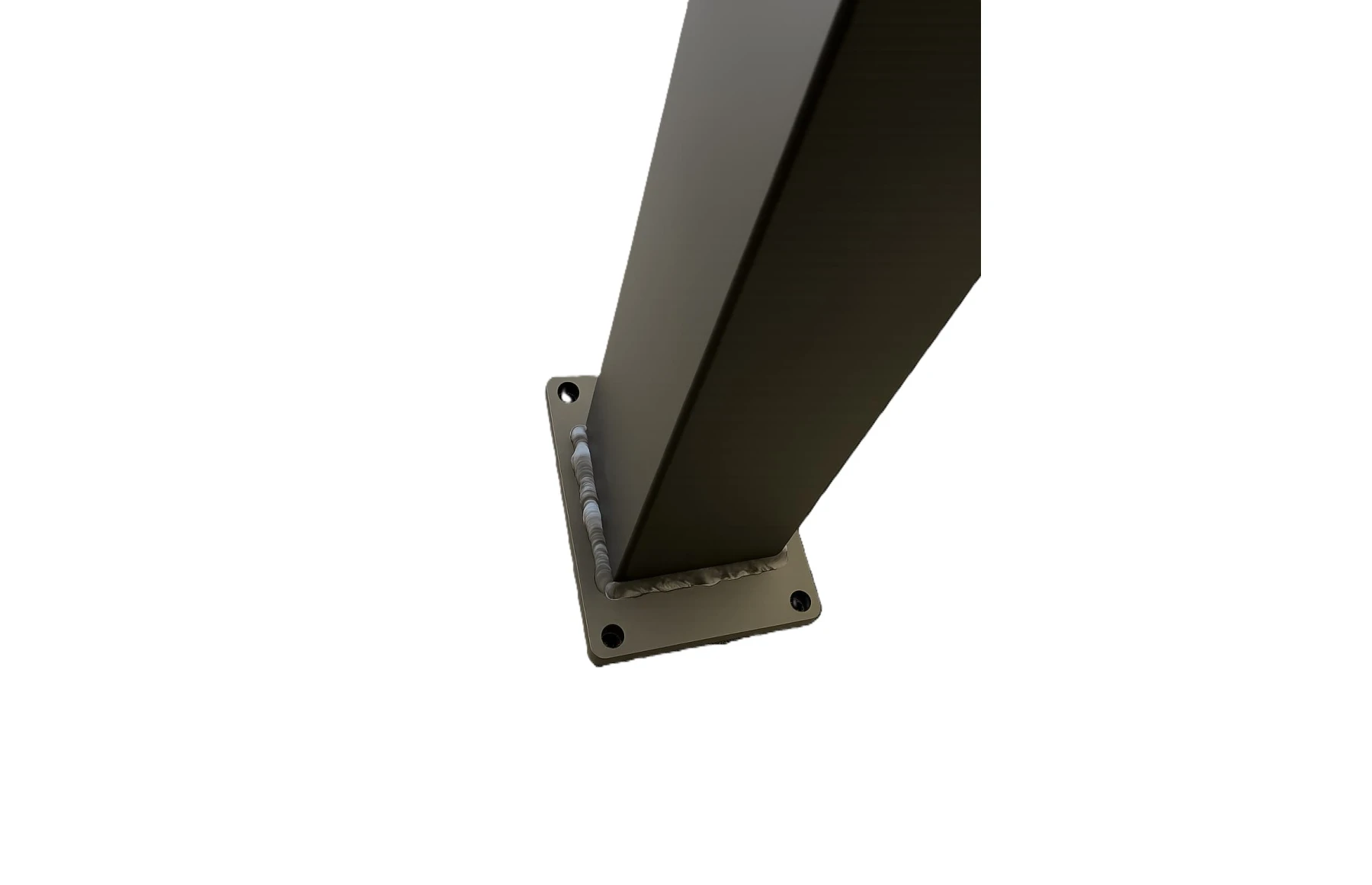 Stalp aluminiu, 90x90x1600mm,  Aluminiu