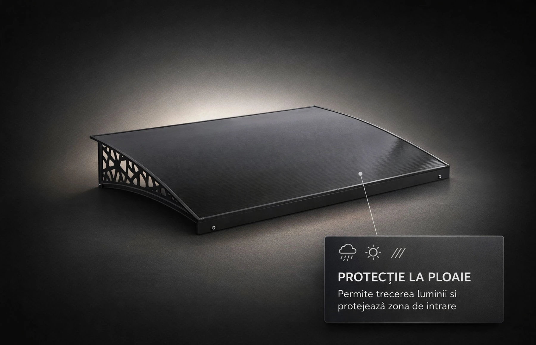 Copertina metalica din aluminiu, 1050x1350mm