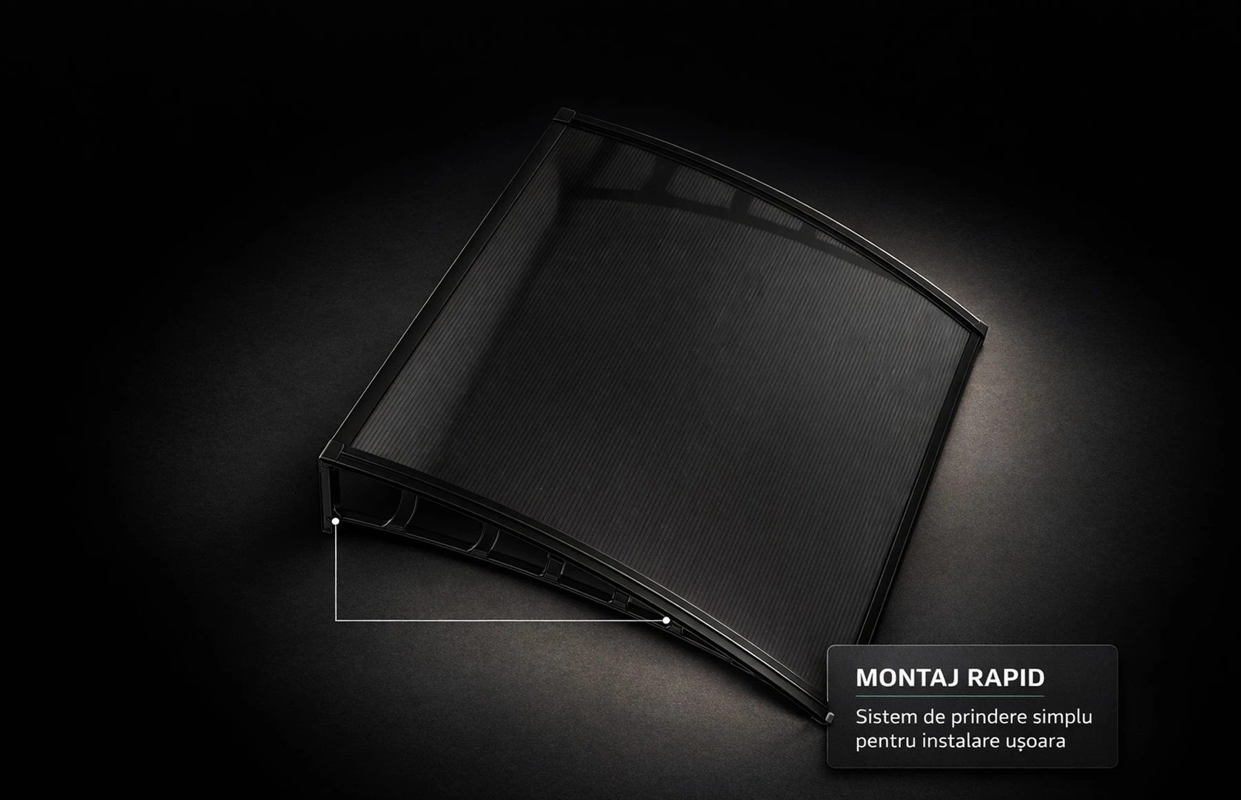 Copertina metalica cu plastic rigid, 1050x1200mm