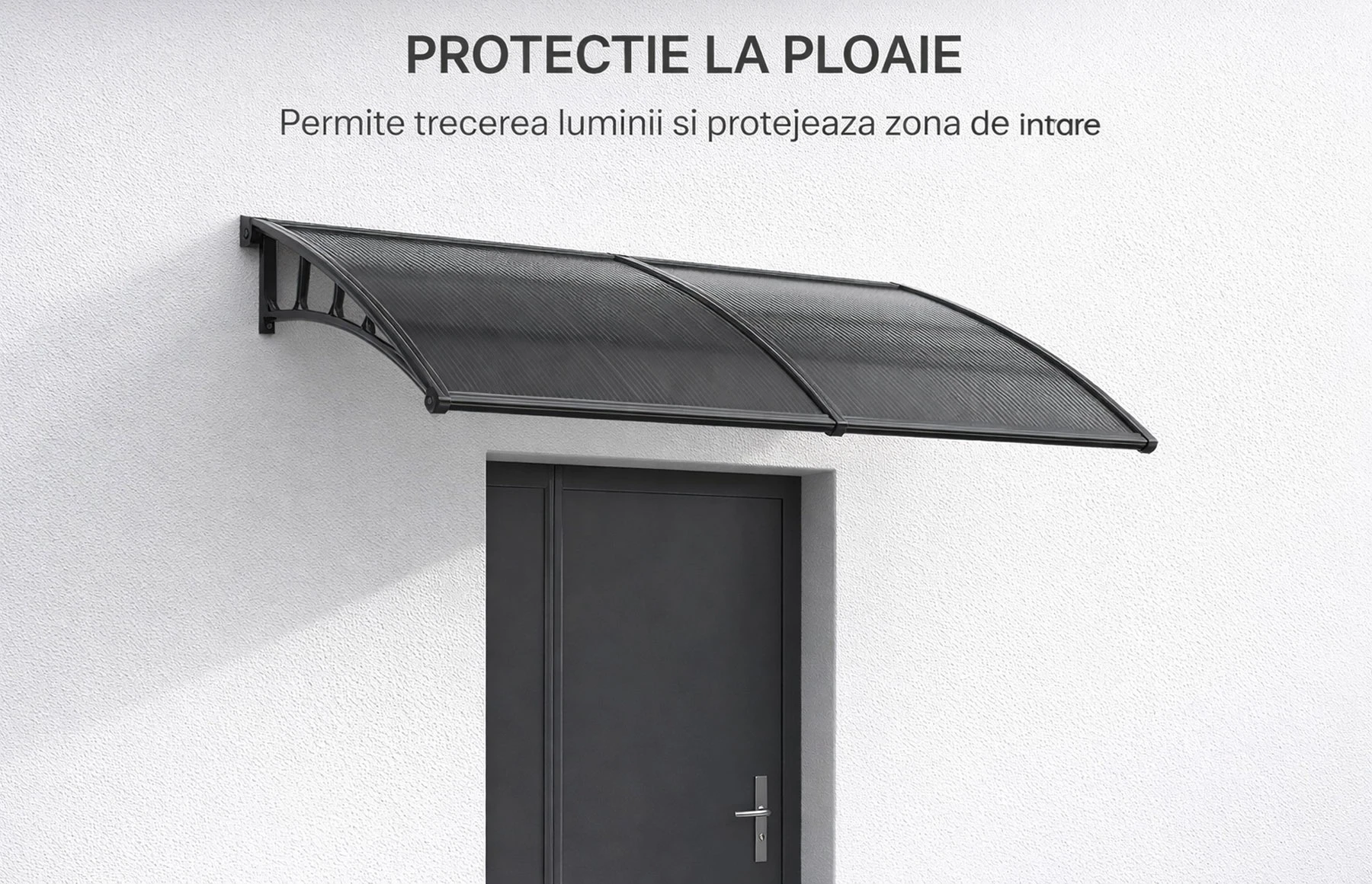 Copertina metalica cu plastic rigid, 1050x2400mm