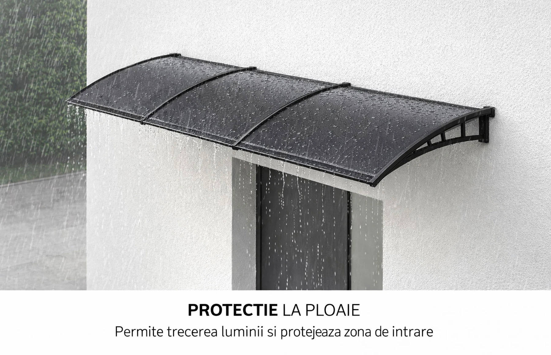 Copertina metalica cu plastic rigid, 1050x3600mm