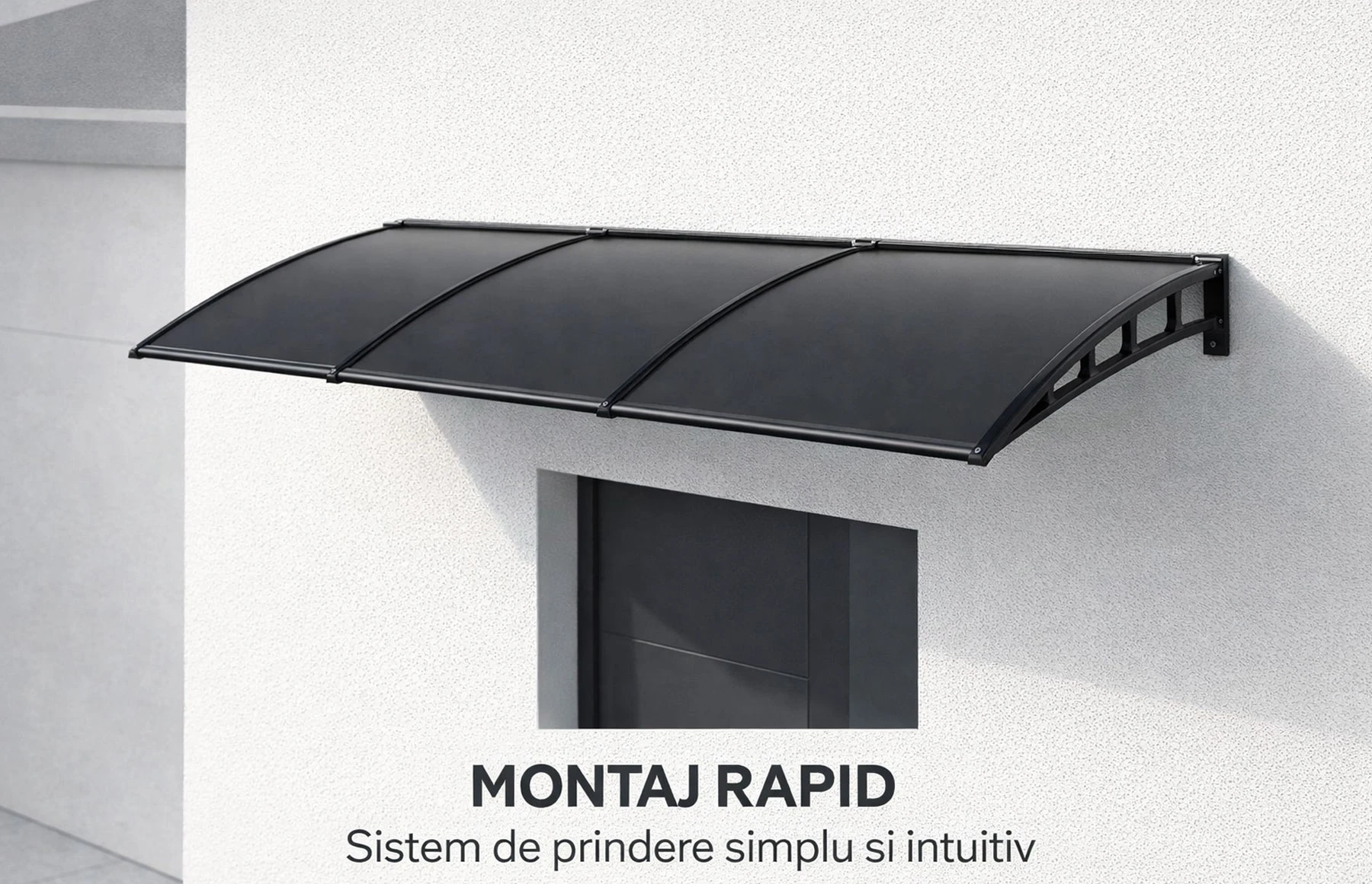 Copertina metalica cu plastic rigid, 1050x3600mm