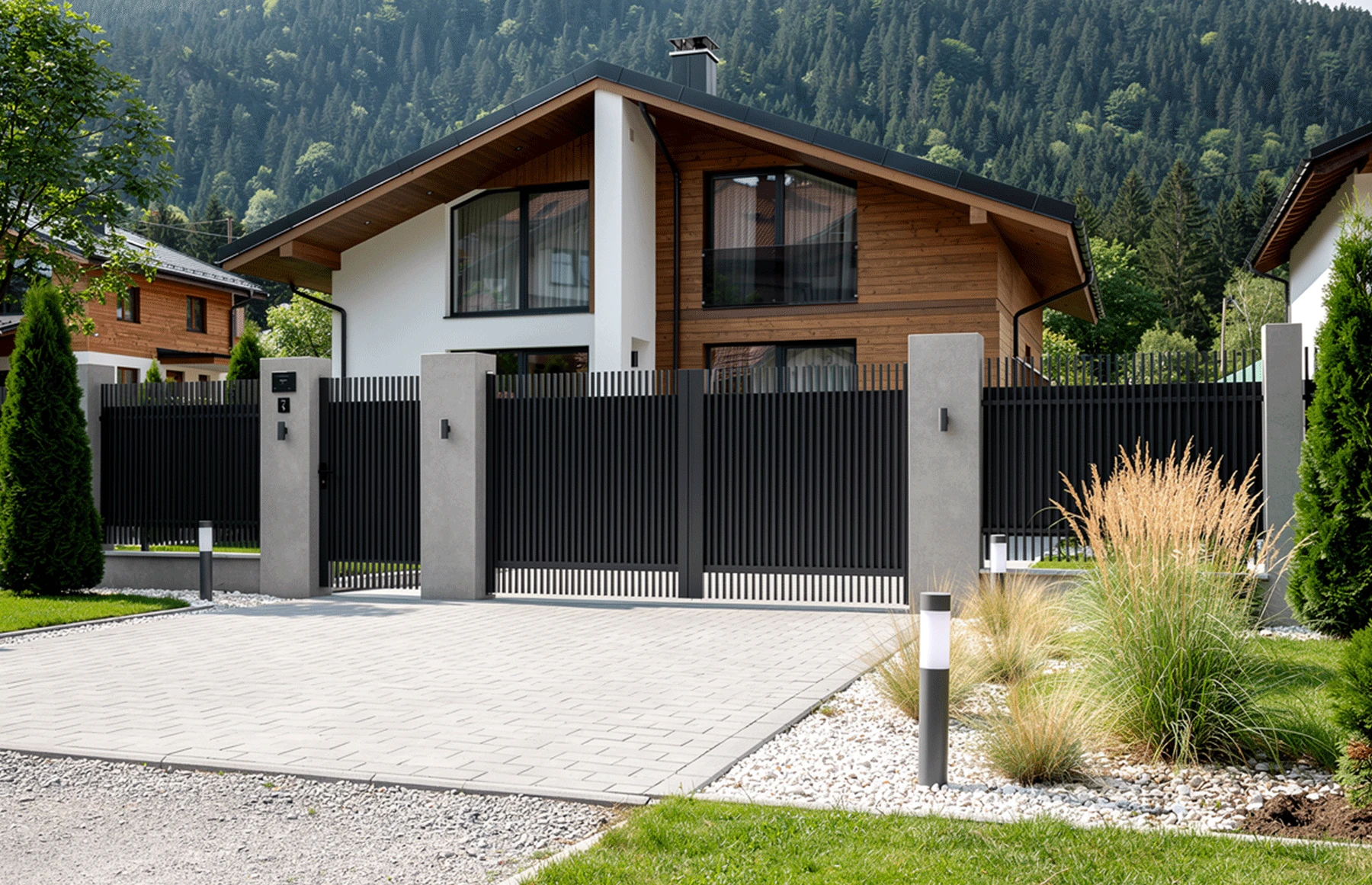 Set porti metalice din aluminiu,model Supernova, gri antracit, Virtuoso Signature Collection