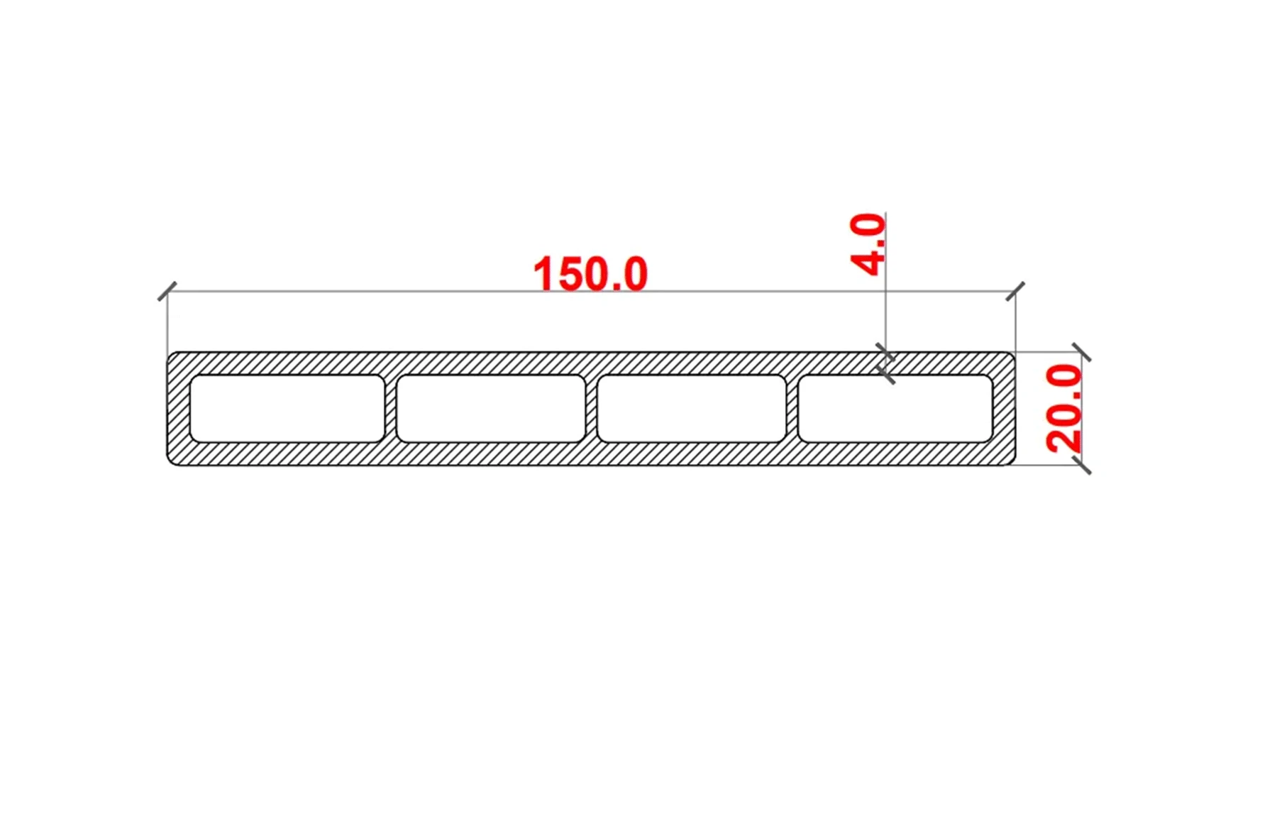 Placa de gard 3D, din compozit de lemn si plastic WPC, culoare maro, 150 x 20 mm, lungime 2m sau 4 m