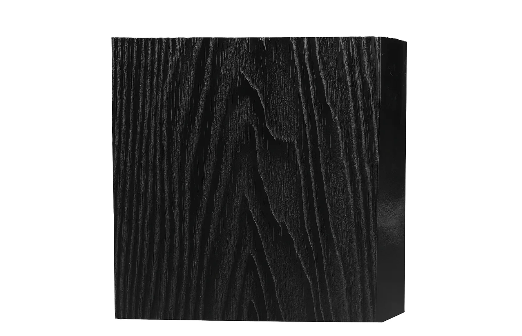 Placa gard WPC forma romb, 3D, culoare Negru, Dimensiune 120x4000mm, Grosime  20.5mm