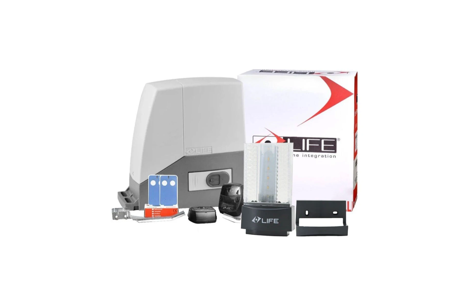 Kit automatizare poartă culisantă 400 kg Life Acer – ACER400