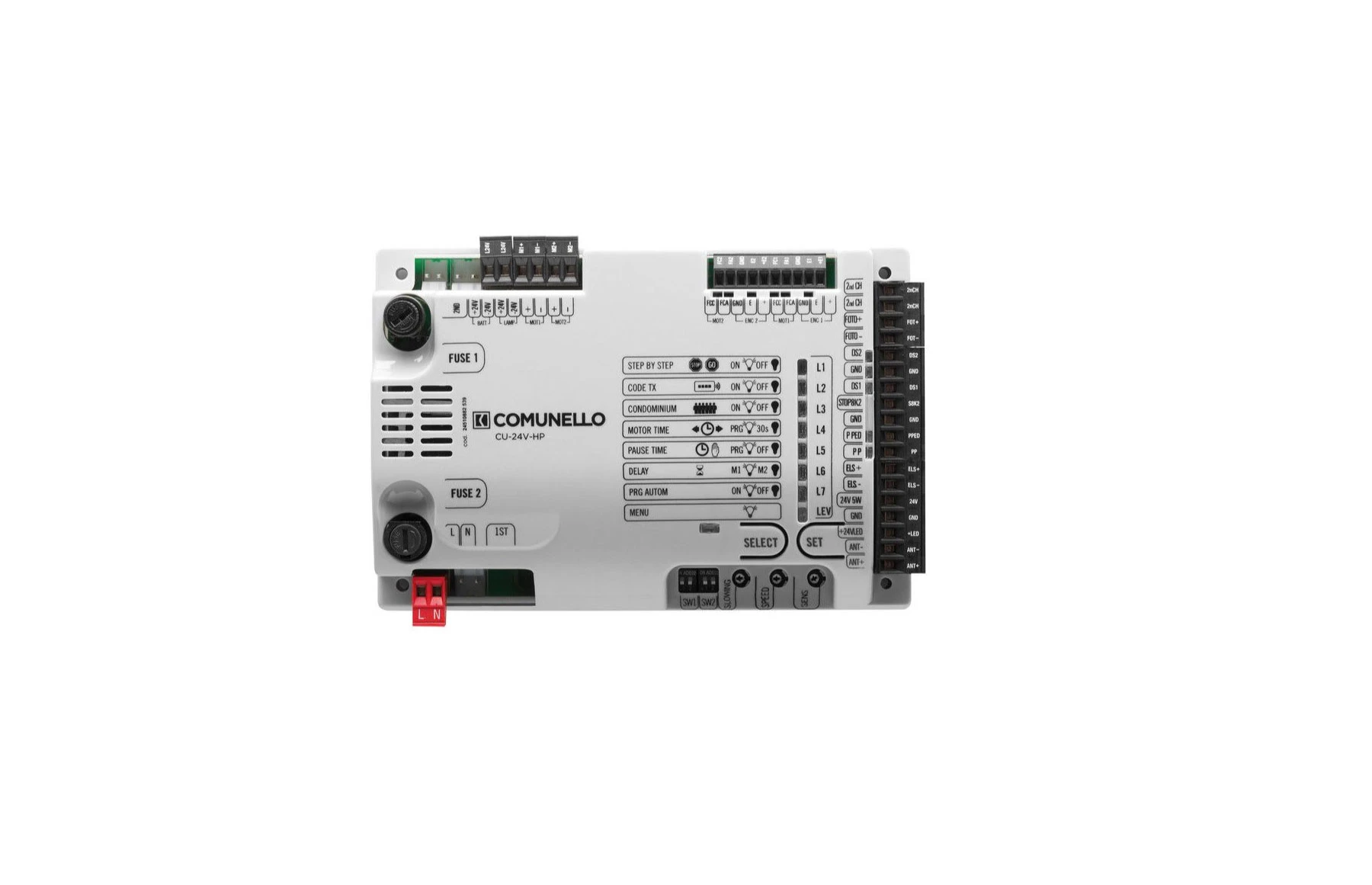 Kit automatizare poartă culisantă Comunello Fort 600 24V – GKFT060ELB000A
