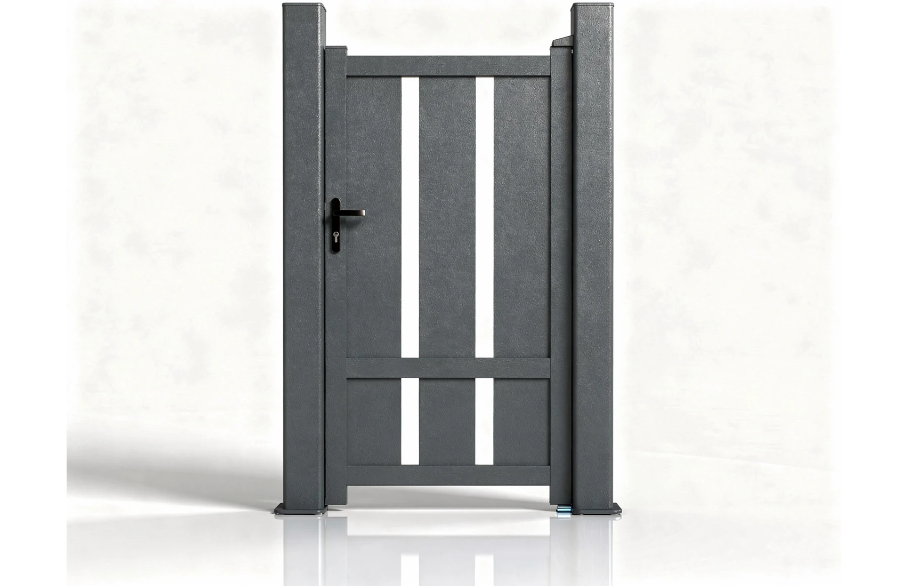 Poarta pietonala metalica din aluminiu, model Atum