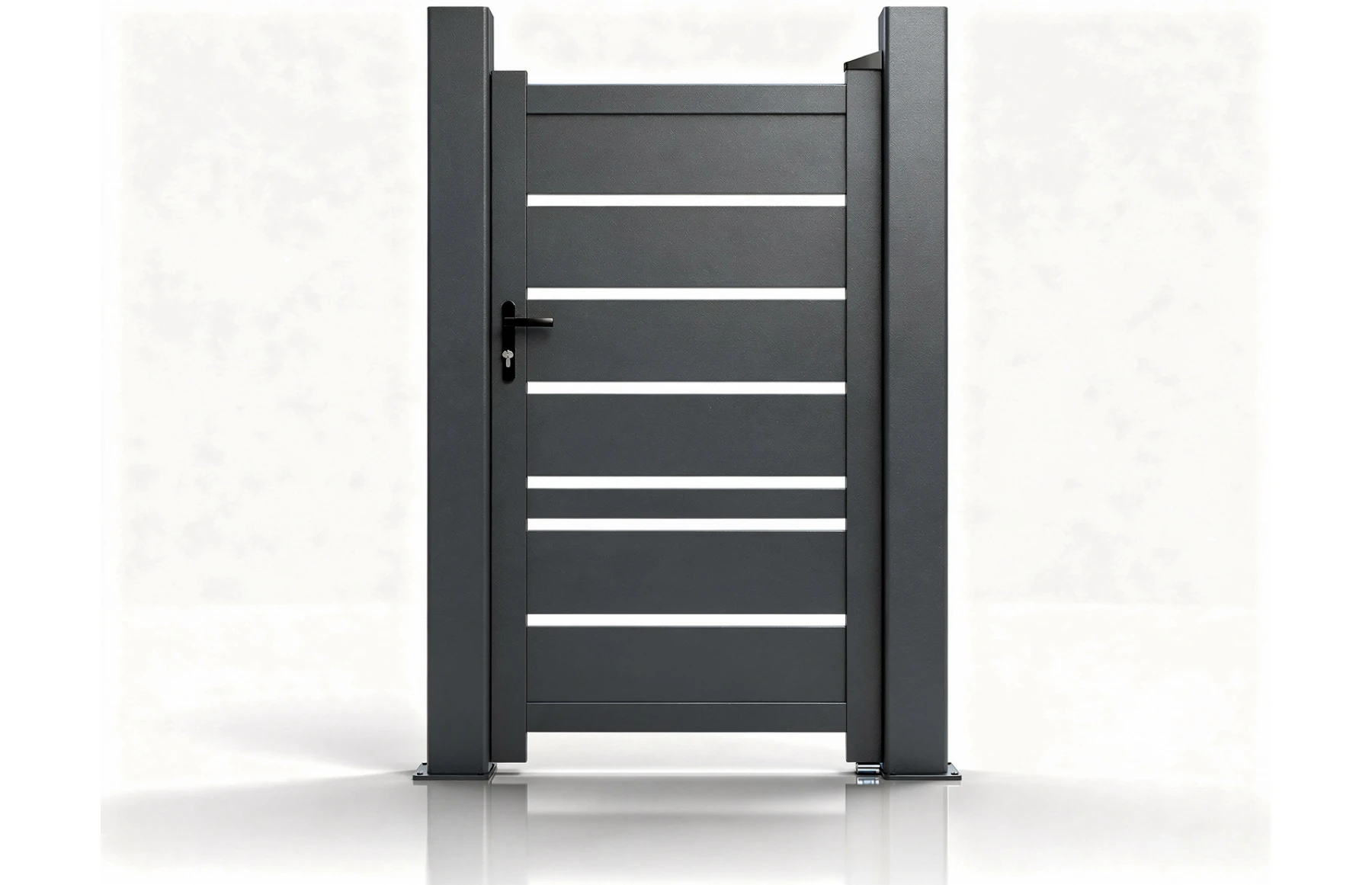 Poarta pietonala metalica din aluminiu, model Aventus