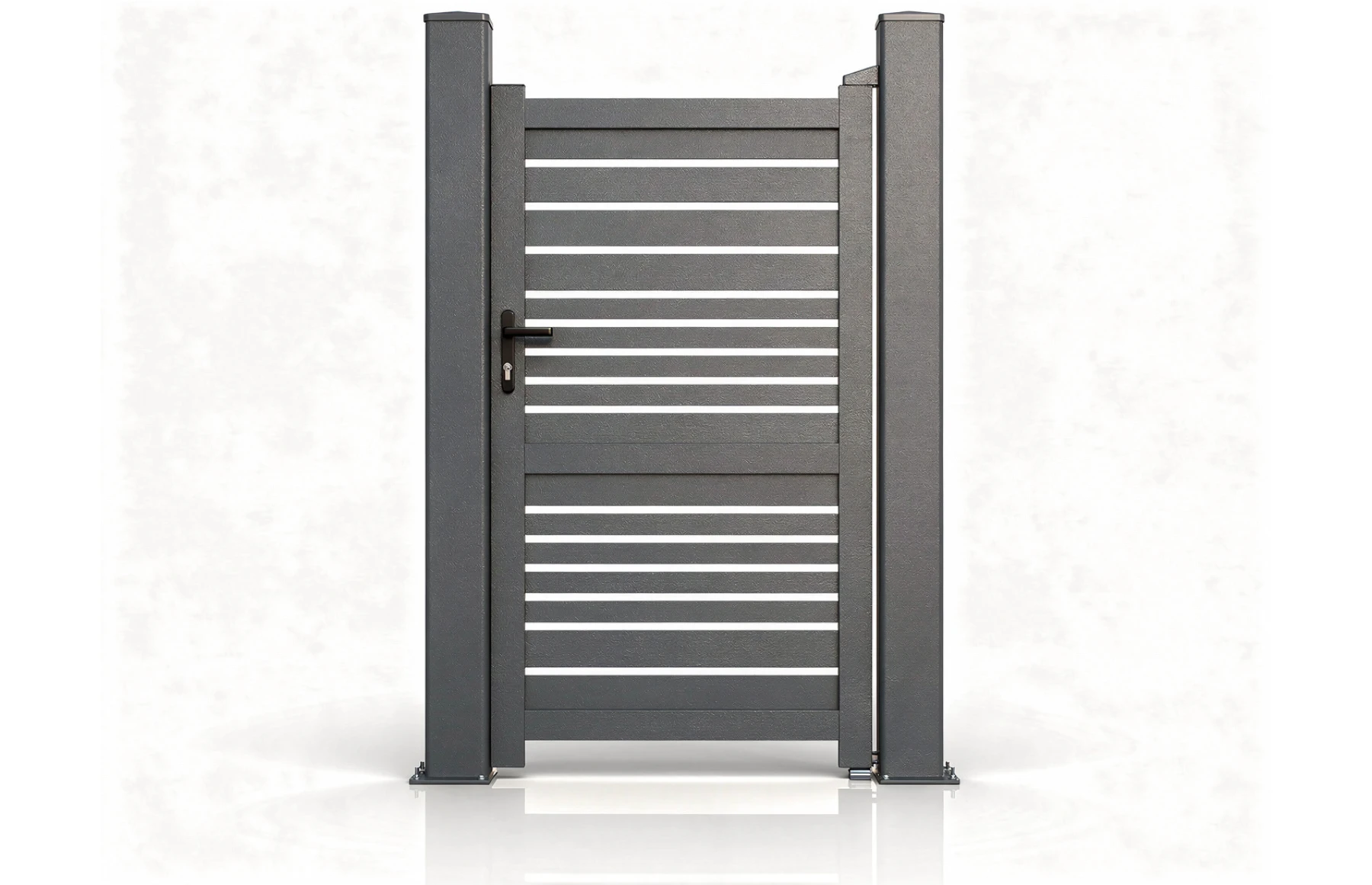 Poarta pietonala metalica din aluminiu, model Geb