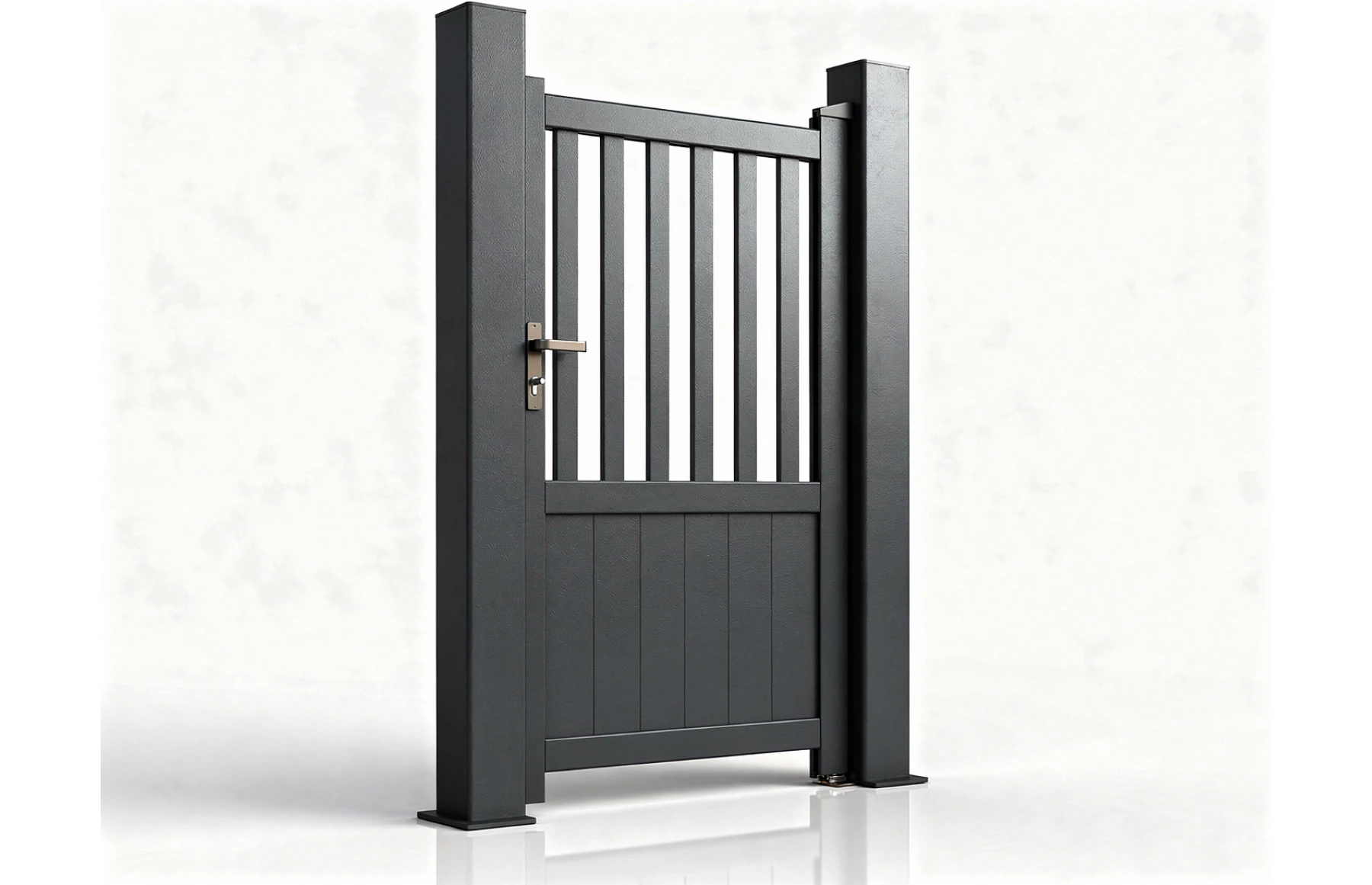 Poarta pietonala metalica din aluminiu, model Sokar