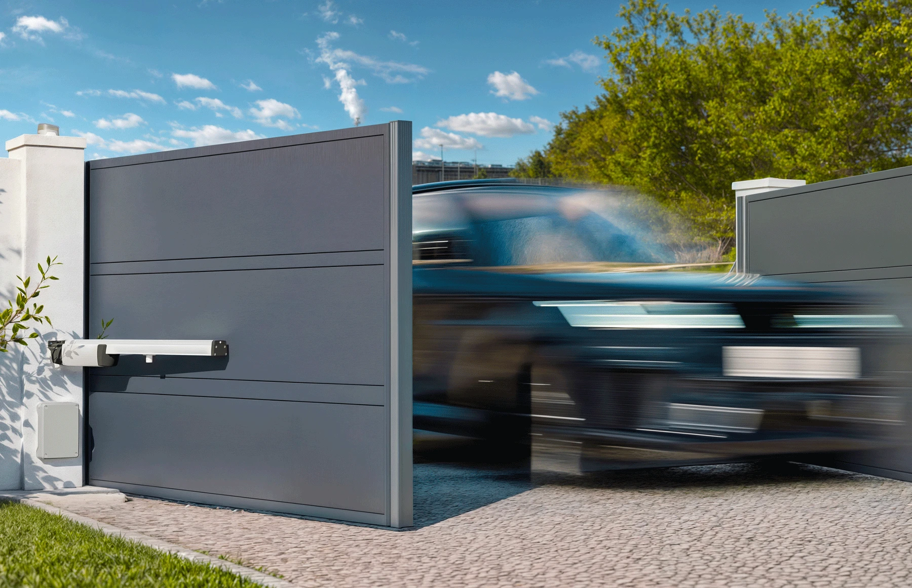 Automatizare Poarta Batanta, Model IXENGO L 24V IO CFT PACK, Somfy 