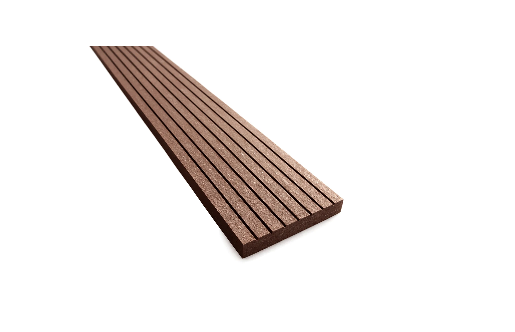 Fasie 3D, terminatie, 150  x 10 mm X 4000 mm, maro