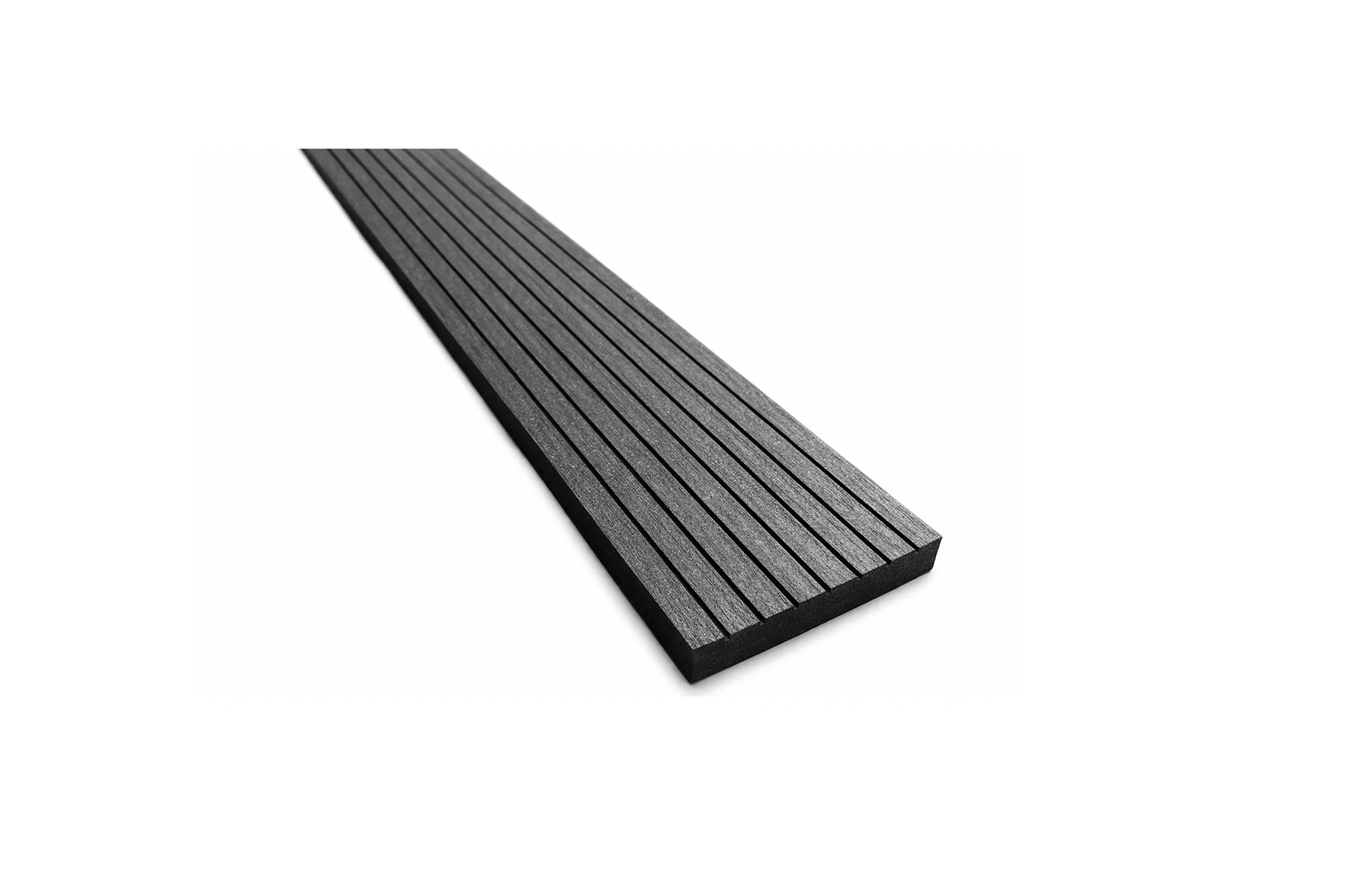 Fasie 3D, terminatie, 150  x 10mm X 4000 mm, gri antracit