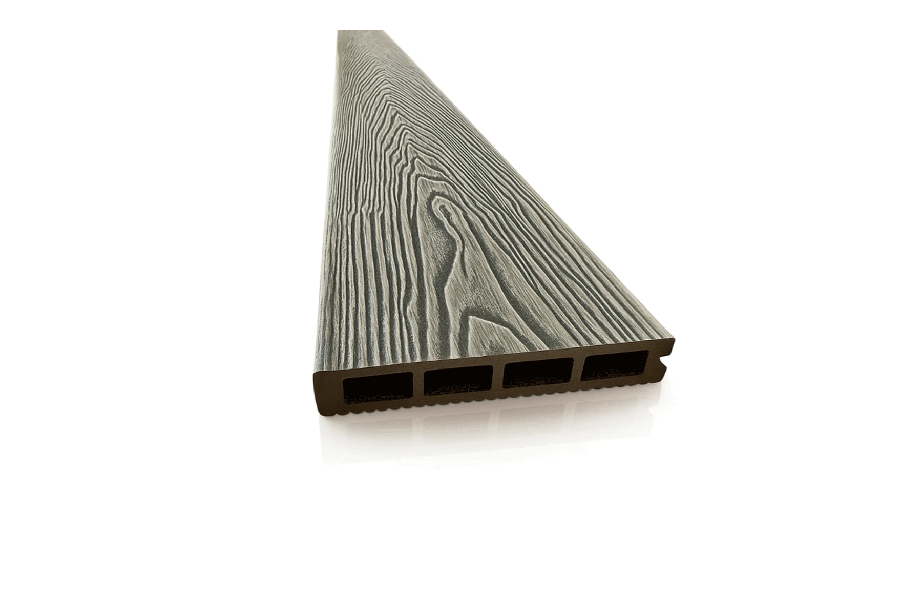 Placa WPC Final Decking Gri Inchis , Dimensiune 146x25mm L 4000mm