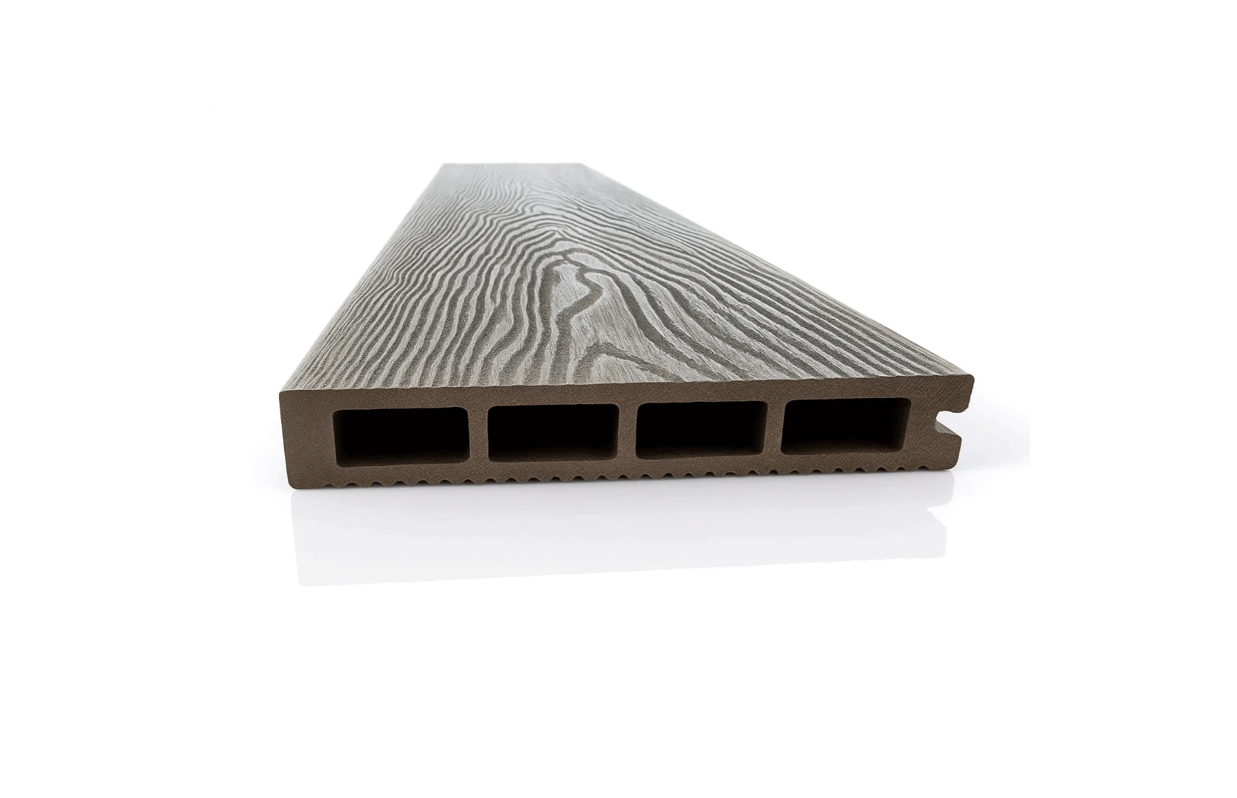 Placa WPC Final Decking Gri Inchis , Dimensiune 146x25mm L 4000mm