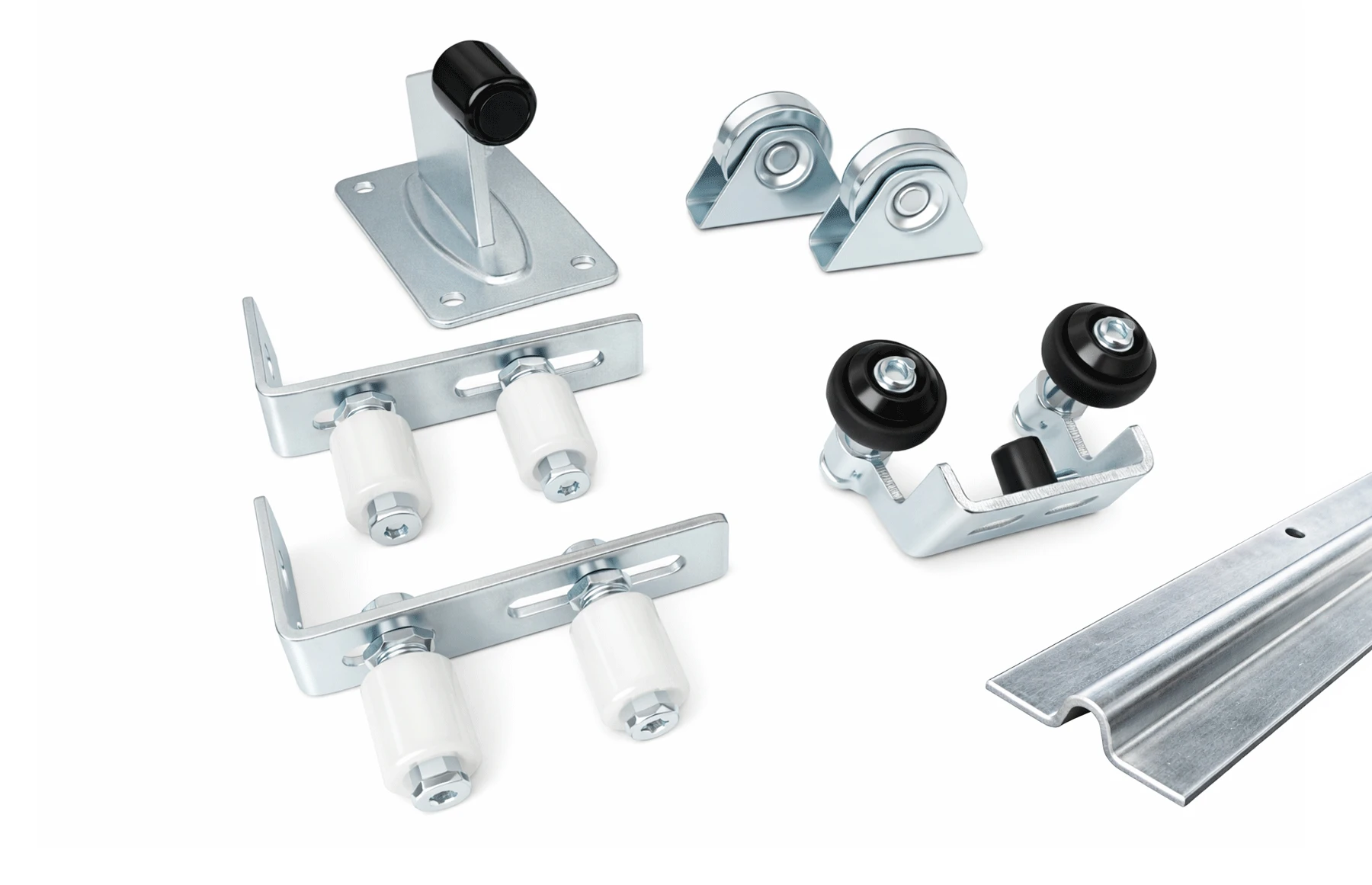 Kit poarta culisanta S1, greutate sustinuta 150kg