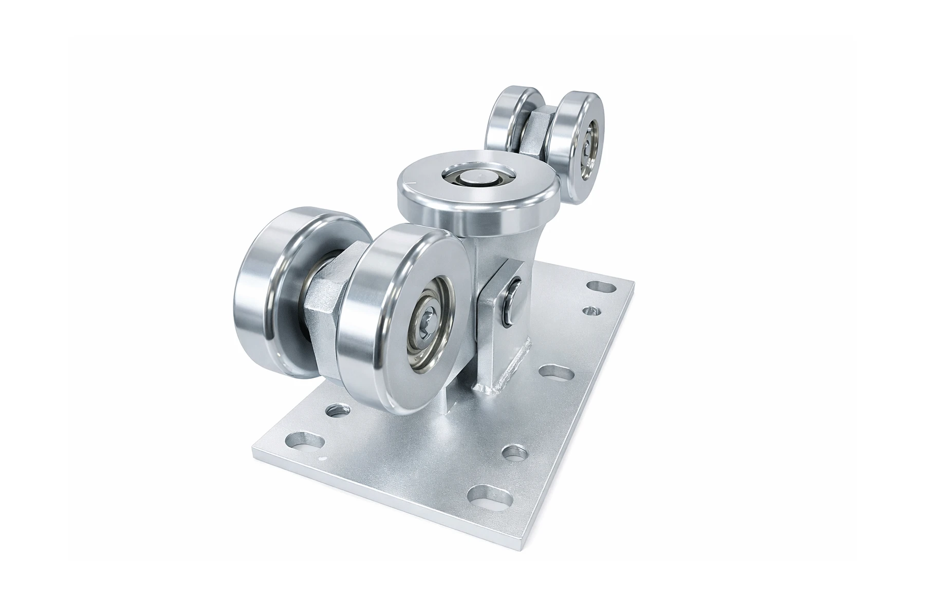 Kit poarta autoportanta M5, 12 metri sina, greutate sustinuta 800kg