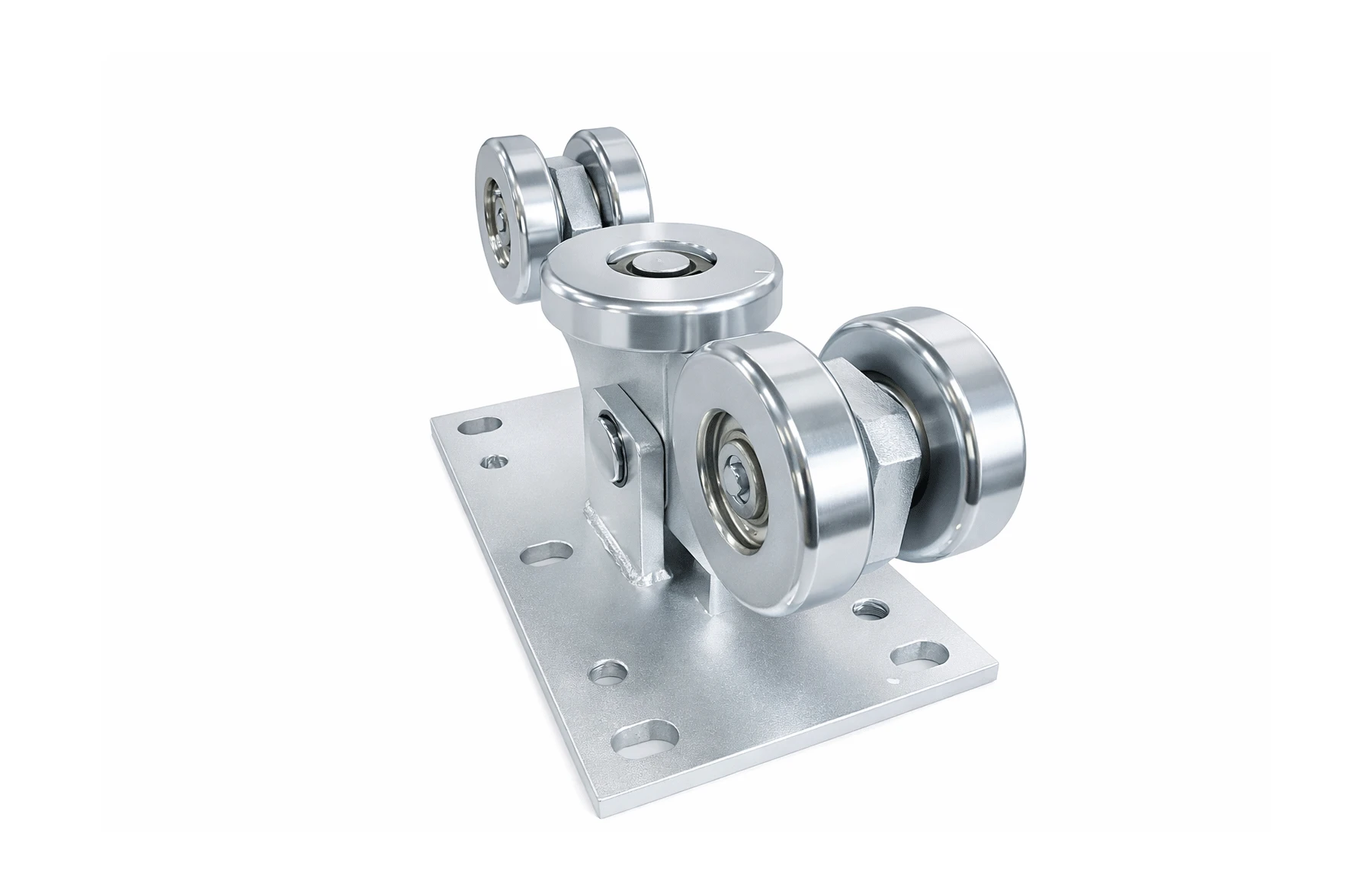 Kit poarta autoportanta M5, 12 metri sina, greutate sustinuta 800kg