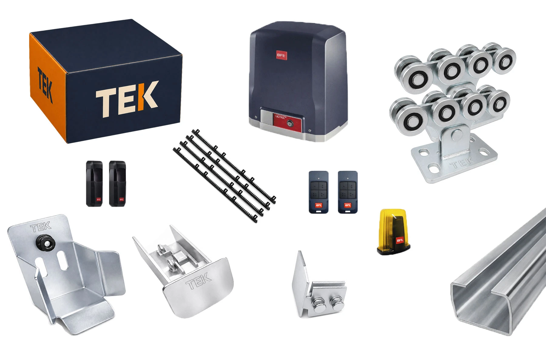 Kit poarta autoportanta XS8 MAX, 5.8 metri sina, greutate sustinuta 350kg