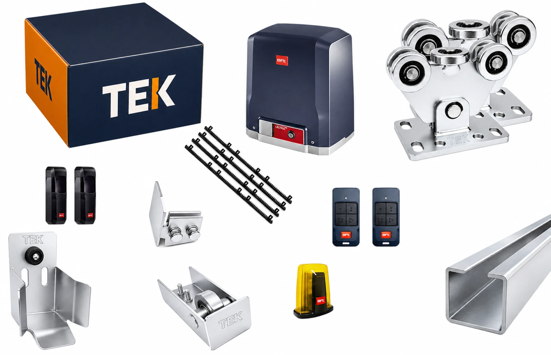 Kit poarta autoportanta XS5 MAX, 5.8 metri sina, greutate sustinuta 350kg