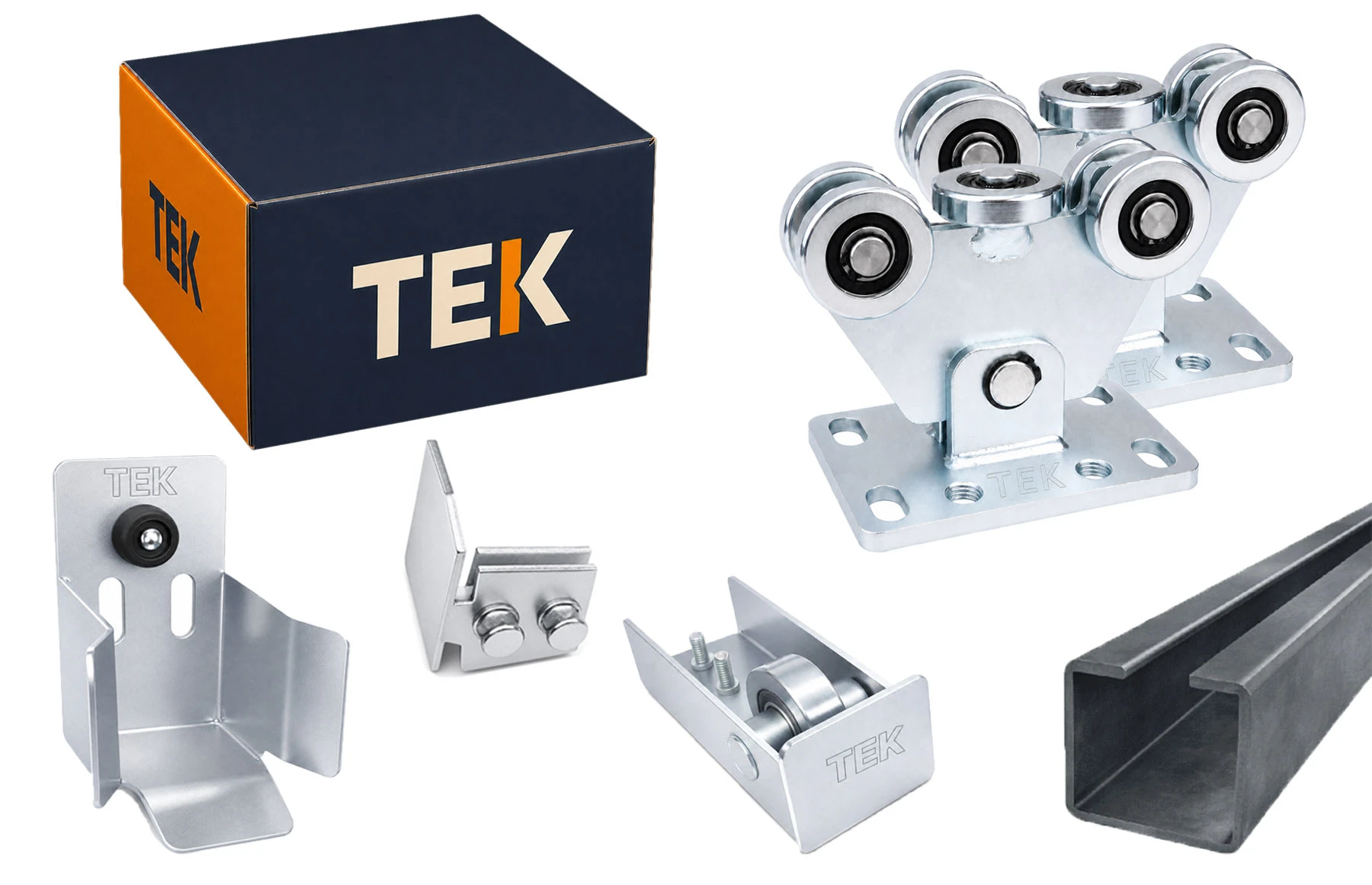 Kit poarta autoportanta XS5 ECO, 5.8 metri sina, greutate sustinuta 350kg