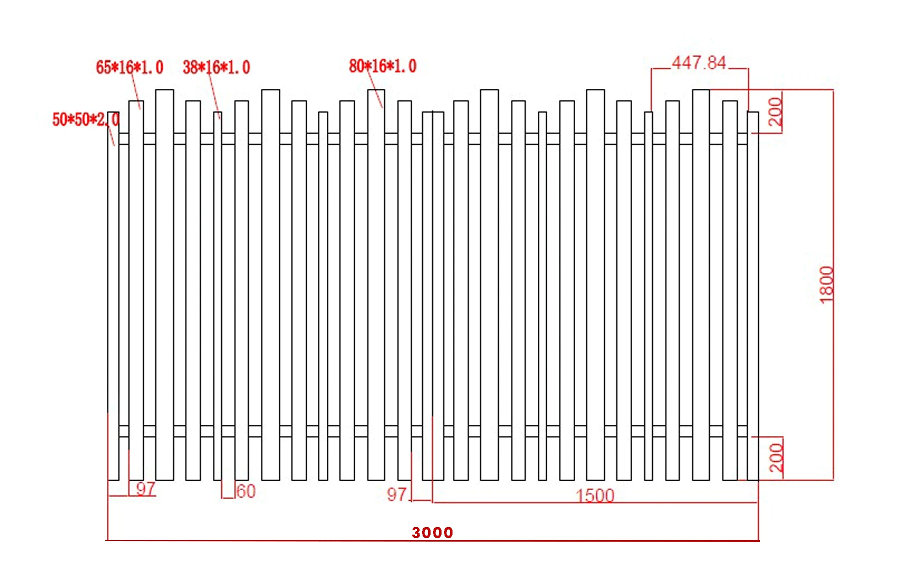 Poarta auto batanta aluminiu 3000x1800mm, prefabricat, model Light Wave, Negru, Gama Light