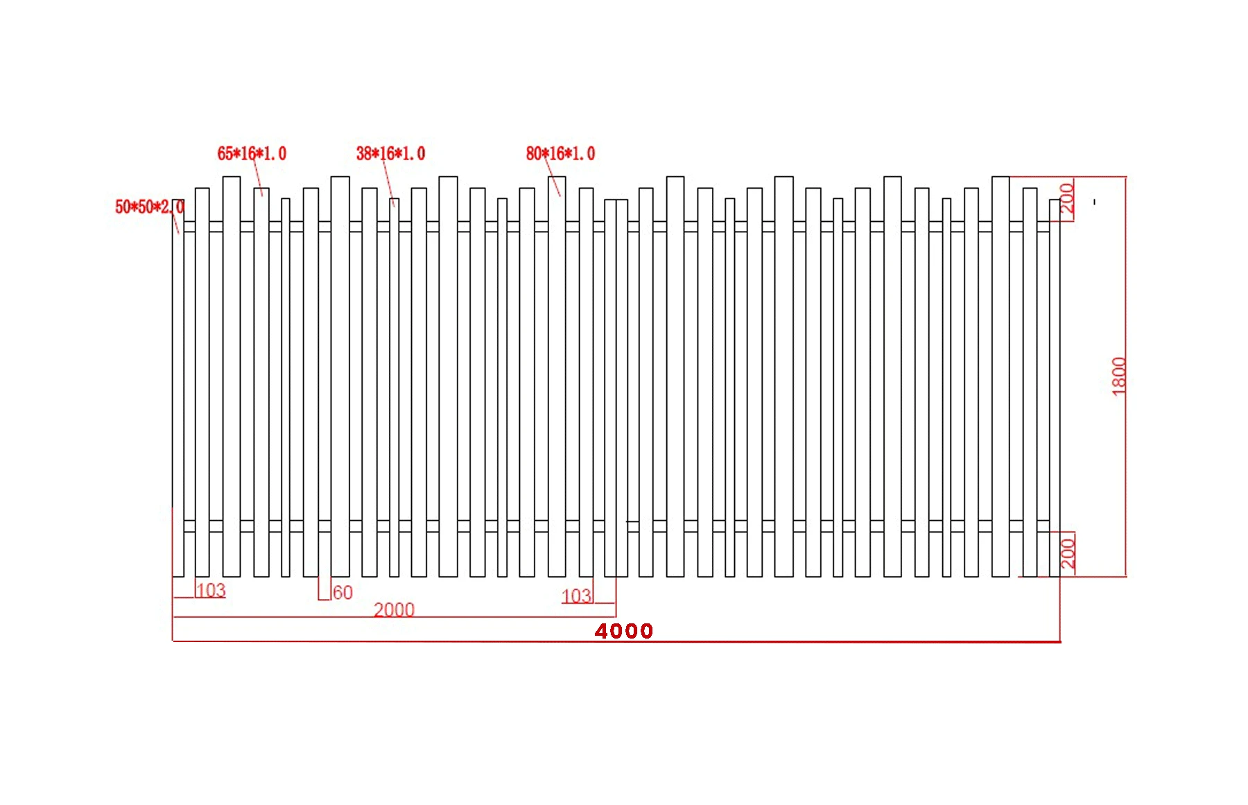 Poarta auto batanta aluminiu 4000x1800mm, prefabricat, model Light Wave, Negru, Gama Light