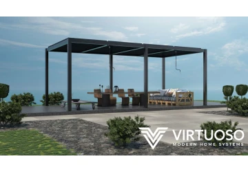 Cum îți transformi terasa într-un spațiu de relaxare complet cu pergolă și mobilier modern