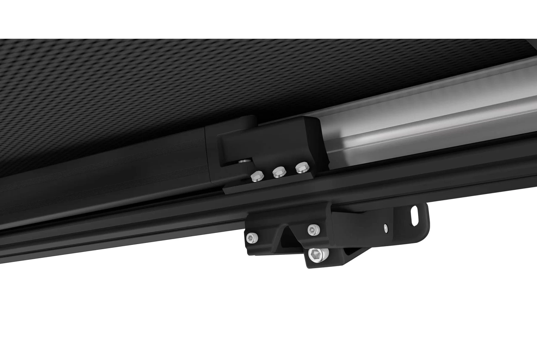 Marchiză/Copertină retractabilă PREMIUM, manuală cu braț articulat 3x2,5 m poliester dungi, aluminiu